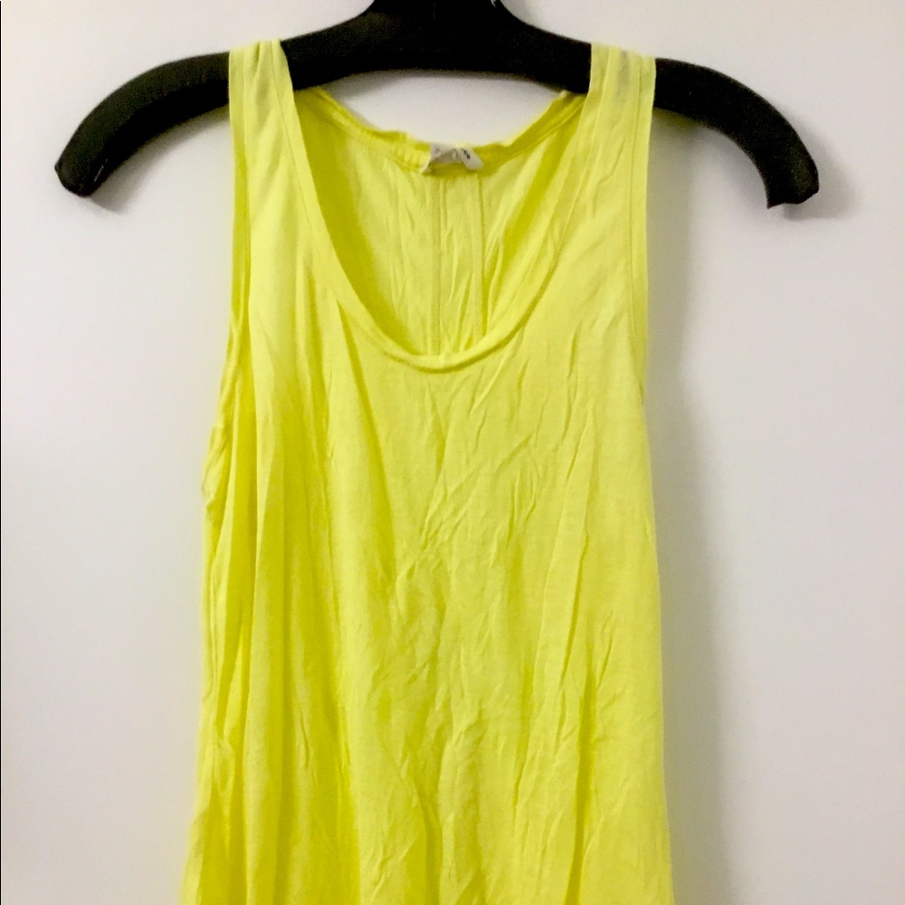Club Monaco yellow cotton cami